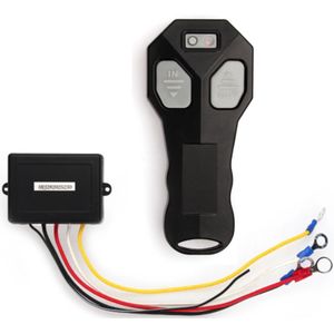 Winch Draadloze Afstandsbediening Set Kit Voor Jeep Atv Suv Offroad Dc 12V Wireless Winch Afstandsbediening