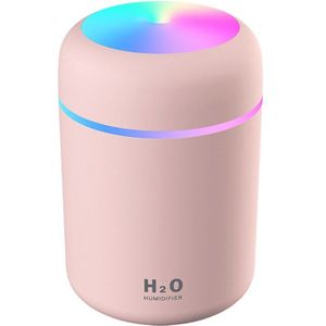 300Ml Ultrasone Aroma Diffuser Kleurrijke Cup Usb Luchtbevochtiger Auto Mist Maker Met Nacht Lampen Mini Kantoor Luchtreiniger