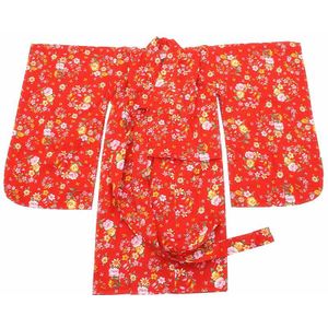 kinderen japanse kimono jurk kids meisjes badjas crane print badjas samurai sakura yukata Stage kostuums