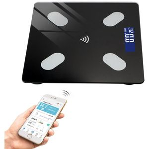 Huishoudelijke Weegschaal Intelligente Bluetooth App Android Ios Smart Bmi Vet Schaal Lcd Digitale Scherm Usb Opladen
