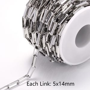 1Meter Ketting Kettingen Rvs Ketting Grote Dikke Link Chain Accessoires Handgemaakte Armband Ketting Voor Sieraden Maken Diy