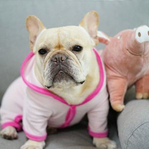 Franse Bulldog Kleding Herfst Winter Hond Pyjama Jumpsuit Frenchie Hond Kleding Nachtkleding Pet Outfit Pyjama Hond Kostuums