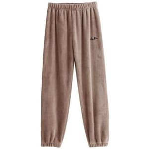 Fdfklak Koreaanse Losse Flanellen Broek Vrouwen Herfst Winter Thuis Kleding Lounge Wear Warm Slapen Broek Vrouwelijke Broek Pyjama Broek