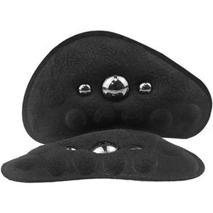 1 Paar Magnetische Therapie Hak Pad, platte Voet Massage Kussen Houding Corrigerende O/X Type Benen Schoen Inserts Schokabsorptie Binnenzool