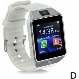DZ09 Screen Smart Horloge Met Camera Bluetooth Horloge Taal Ondersteuning Card Smartwatch Sim Android Voor Ios Multi Telefoons K8Y5