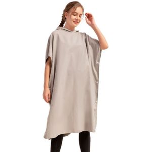 Microfiber Snel Droog Wetsuit Veranderende Gewaad Poncho Handdoek Met Kap Voor Zwemmen, Strand, Lichtgewicht, Beach Surf Poncho