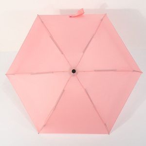 Mini Pocket Paraplu Vrouwen UV Kleine Paraplu 180g Regen Vrouwen Waterdichte Mannen Parasol Handig Meisjes Reizen Parapluie Kid