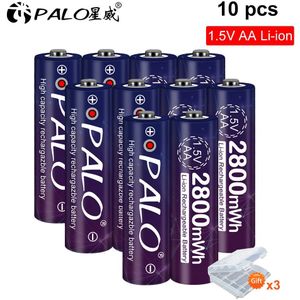 Palo 1.5V Aa Batterij 2800Mah Li-Ion Aa Batterij Oplaadbare Aa Batterieria Li-Ion Oplaadbare Batterij Batterijen