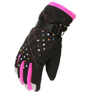 Winter Kinderen Ski Handschoenen Cartoon Verdikking Kids Jongens Meisjes Winddicht Waterdicht Antislip Lange Mouwen Wanten