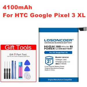 Losoncoer G013C-B Go13C-B C1 G013CB Telefoon Vervangende Batterij Voor Htc Google Pixel 3 Xl 3XL Pixel Xl 3 Batterijen 4100 mah