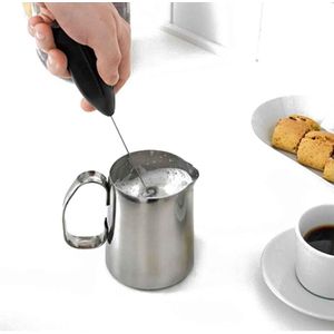 Elektrische Melkschuim Agitator Melk Skimmer Houvast Automatische Schuim Koffiezetapparaat Eiklopper Melkopschuimer Draagbare Keuken Gereedschap