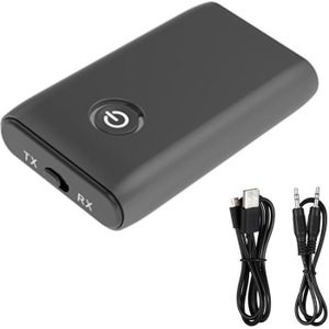2 In 1 Bluetooth 5.0 Zender Ontvanger Tv Pc Auto Speaker 3.5Mm Hifi Muziek Audio Adapter Hoofdtelefoon Auto Thuis stereo Apparaat