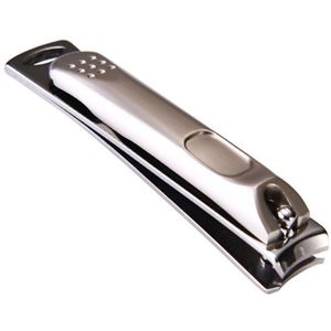 Roestvrij Staal Draagbare Nagelknipper Volwassen Manicure Schaar Met Embedded Bestand Enkele Manicure Tool
