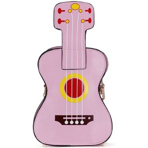 Funny Guitar Shape Pattern Printing Kid's Handbag for Children Crossbody Bag School Bags for Girls