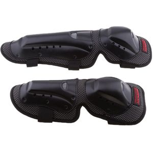 4 Stuks Motorcycle Fietsen Elleboog En Kniebeschermers Bescherming Scheenbeschermers Body Protector Armor Set Voor Volwassenen Mannen & Vrouwen, zwart