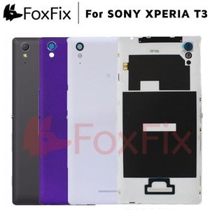 Voor Sony Xperia T3 Batterij Back Cover Deur Achter Behuizing Case Voor Sony T3 Batterij Cover Met Nfc M50W D5102 d5103 D5106 Vervangen