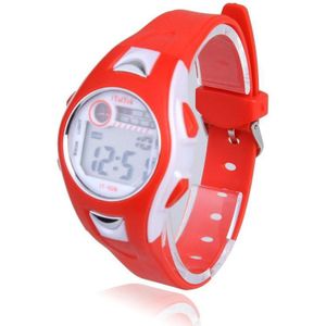 Goedkope verbazingwekkende praktische klassieke prachtige Kinderen Jongens Meisjes Zwemmen Sport Digitale Horloge Waterdicht P * 21