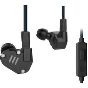Kz ZS6 2DD + 2BA In Ear Oortelefoon Hybrid Hifi Monito Running Sport Dj Oortelefoon Oordopje Headset Oordopjes ZS5 ZS10 ES3 ED12 ED4 AS10