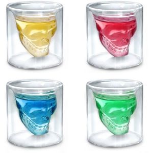 3D Skull Shot Glas Ghost Rider Cool Drank Geesten Menselijk Skelet Wijn Glas Voor Bar Party Pub Whiskey Vodka Tumbler koffie Cup