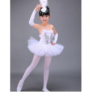 Professionele White Swan Lake Ballet Tutu Kostuum Meisjes Kinderen Ballerina Jurk Kinderen Ballet Jurk Dancewear Dans Jurk Voor Gir