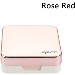 Contact Lens Case Spiegel Inweken Container Bedrijf Reizen Houder Kit Contact Lens Case Vierkante Reizen Draagbare