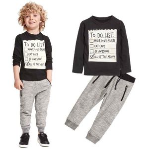 Winter Herfst Baby Jongens Kleding T-shirts + Broek Camouflage Kinderkleding Sport Pak Jongens Sets Kinderen Kleding 3 4 5 6 7 Jaar