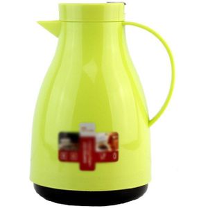 500ml 1000ml Mini Kleine Europese Stijl Cartoon Koffie Thermosfles Glas Liner Vacuüm Pot Ketel Thermische Fles Water wit Rood