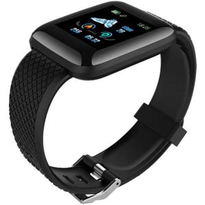 Smart Horloges 116 Plus Hartslag Horloge Smart Polsband Sport Horloges Smart Band Waterdichte Smartwatch Android