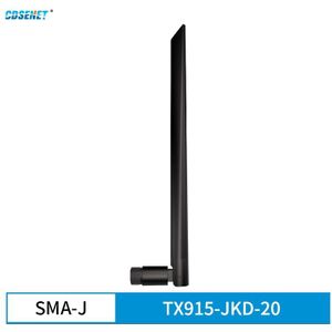 2 Stuks 915Mhz Rubber Antenne Omnidirectionele High Gain 3dBi SMA-J Interface Tpee Voor Smart Home Router Cdsenet TX915-JKD-20