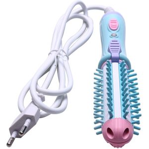 Elektrische Haar Styler Curler Krultangen Drogers Reizen Stijltang Keramische Ionische Haar Krultang Brush Eu Plug
