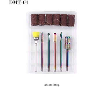 Nail Art Boor Bits Set Wolfraam Legering Nagels Boor Sets Manicure Pedicure Sander Tips Manicure Machine Accessoires Boor
