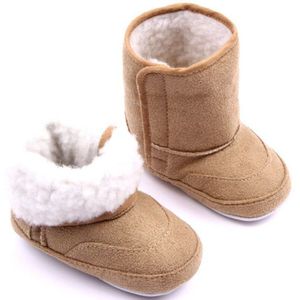 Winter Katoen Laarzen Baby Baby Schoenen Meisjes Jongens Bebe Snowboots Kinderen schoenen Khaki/Roze/Blauw