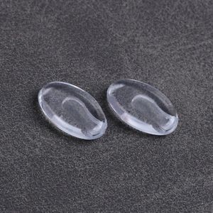 COLOUR_MAX Push In Lenzenvloeistof Neus Pads 5 Pairs Snap In Glazen Neus Stuk Zachte Siliconen Neusbrug Pads Anti-slip Neus Guard