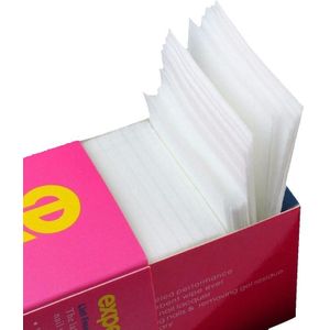 325 Pcs Nagel Doekjes Pluizende Katoenen Pads Te Verwijderen Nail Gel,Nonwovens Katoen Vel Nagellak Cleaning Pads