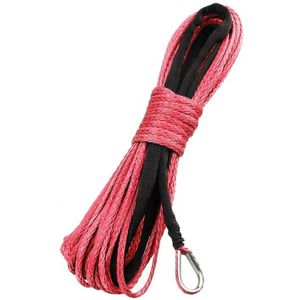 15M 7700LBs Lier Touw String Lijn Kabel Met Schede Synthetische Sleepkabel Auto Wassen Onderhoud String Voor Atv Utv off-Road