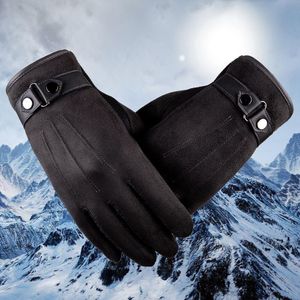 Winter Warme Handschoenen voor Vrouwen Luxe Strik Mittens Lady Winter Handschoenen Solid PU Lederen Handschoenen Vrouwen