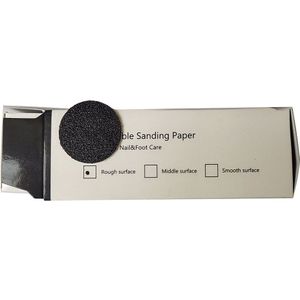 100Pcs Set Vervangbare Schuurpapier Disc Cuticle Eelt Verwijder Tool Elektrische Voet File Eelt Hard Dode Huid Verwijderen Pedicure Tool