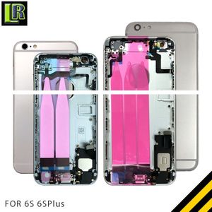 6 S 6sP Volledige Terug Behuizing Voor Iphone 6 S Plus 6 Splus Back Battery Cover Deur Midden Chassis Frame behuizing Met Flex Kabel Assemblage