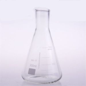 300 ml, Glas Erlenmeyer, Glas erlenmeyer, Smalle Hals, Laboratorium Glaswerk