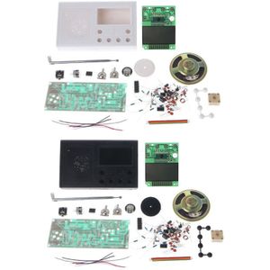 Diy Lcd Fm Radio Kit Elektronische Educatief Learning Suite Frequentie Bereik 72-108.6Mhz