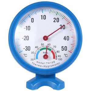1 Pc Mini Draagbare Nauwkeurige Duurzaam Analoge Hygrometer Mini Bell-Vormige Schaal Thermometer En Hygrometer Voor Huis Of Kantoor
