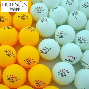 Huieson Exclusieve 3 Star Tafeltennis Ballen 40Mm 2.9G Ping Pong Bal Wit Voor School Club Tafel tennis Training Praktijk