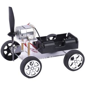 Puseky 130 Borstelmotor Mini Wind Educatief Speelgoed DIY Auto Motor Robot Kits voor kinderen