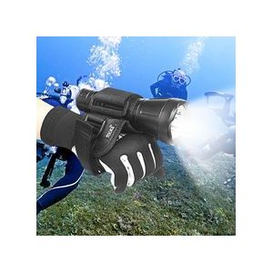 Hand Gratis Houder Handschoen Voor Duiken Dive Onderwater Torch Led Zaklamp Outdoor Water Sport Accessoires