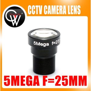 5 Megpixel 25mm M12 MTV F1.8 HD CCTV Camera Lens IR 5mp 25mm HD Security Camera Lens Vaste Iris voor HD IP Camera