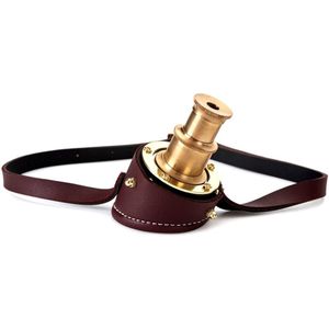 Gear Duke veiligheidsbril Vintage Steampunk bril cyclops bril Gothic Cosplay Kostuum voor het linker oog (Metalen)