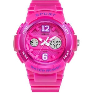 Smael Horloge Vrouwen Luxe Mode Casual Quartz Horloges Lederen Sport Dame Relojes Mujer Jurk Digitalwristwatch Meisje Klok