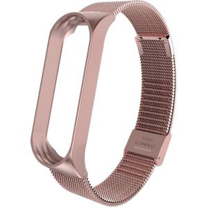 Mi Band 3 4 Wrist Strap Metal Rvs Polsband Voor Xiaomi Mi Band 4 3 Armband miband 4 3 Polsbandjes Band