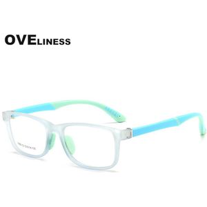Bril Frame Voor Jongen Meisje Tr90 Kinderen Flexibele Beschermende Bijziendheid Recept Kids Bril Brillen Eyewear Frames