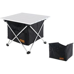 40.7*35*31.5cm Outdoor Picknick Opvouwbare Tafel Camping Bureau met Waterdichte Kom Kleren Opbergtas